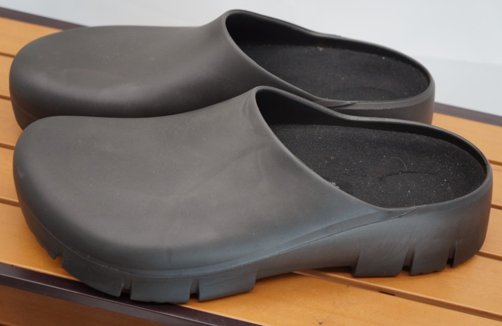 Birkenstock Super Birki 2.0 Black Polyurethane Professional Work Clogs Size 14